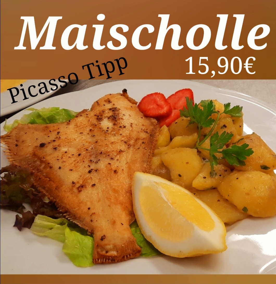 Gebratene Maischolle